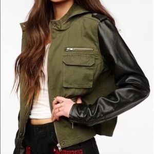 Anthropologie Rising At Stars Military Jacket